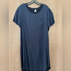 Splendid Dark Blue Casual Dress
